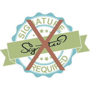 Signature Not Required