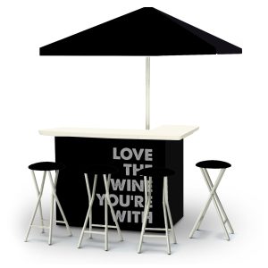 Love the Wine Portable Pop-Up Bar