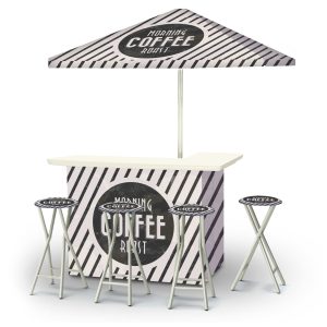 Morning Coffee Roast Portable Pop-Up Bar