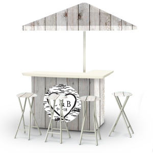 Wedding White Wood - Personalize