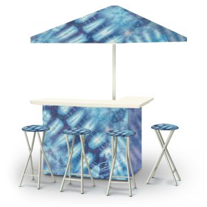 Tie Dye Batik Blue