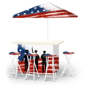 Active Duty Portable Pop-Up Bar